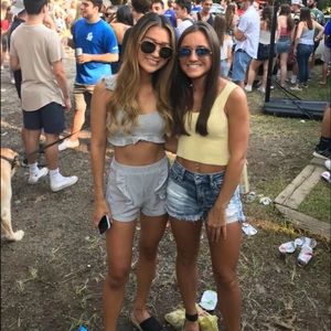 Hazel Boutique two piece striped set